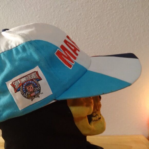 Vintage Mark Martin Racing 50th Anniversary AOP Snap Back Hat - Picture 8 of 11